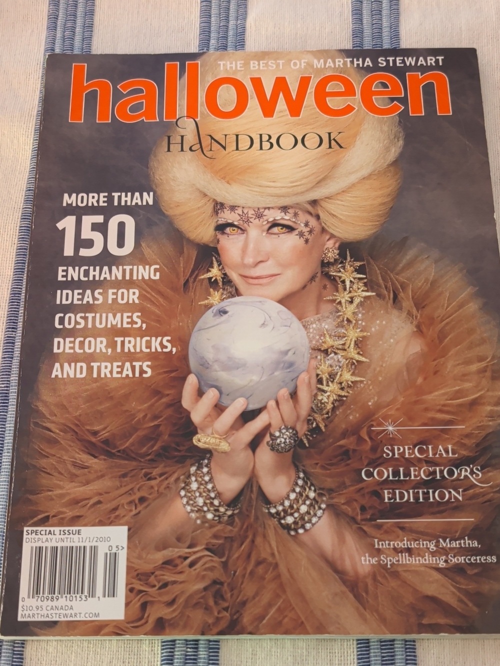 Martha Stewart Halloween Handbook Magazine - 2010 Collectors Edition